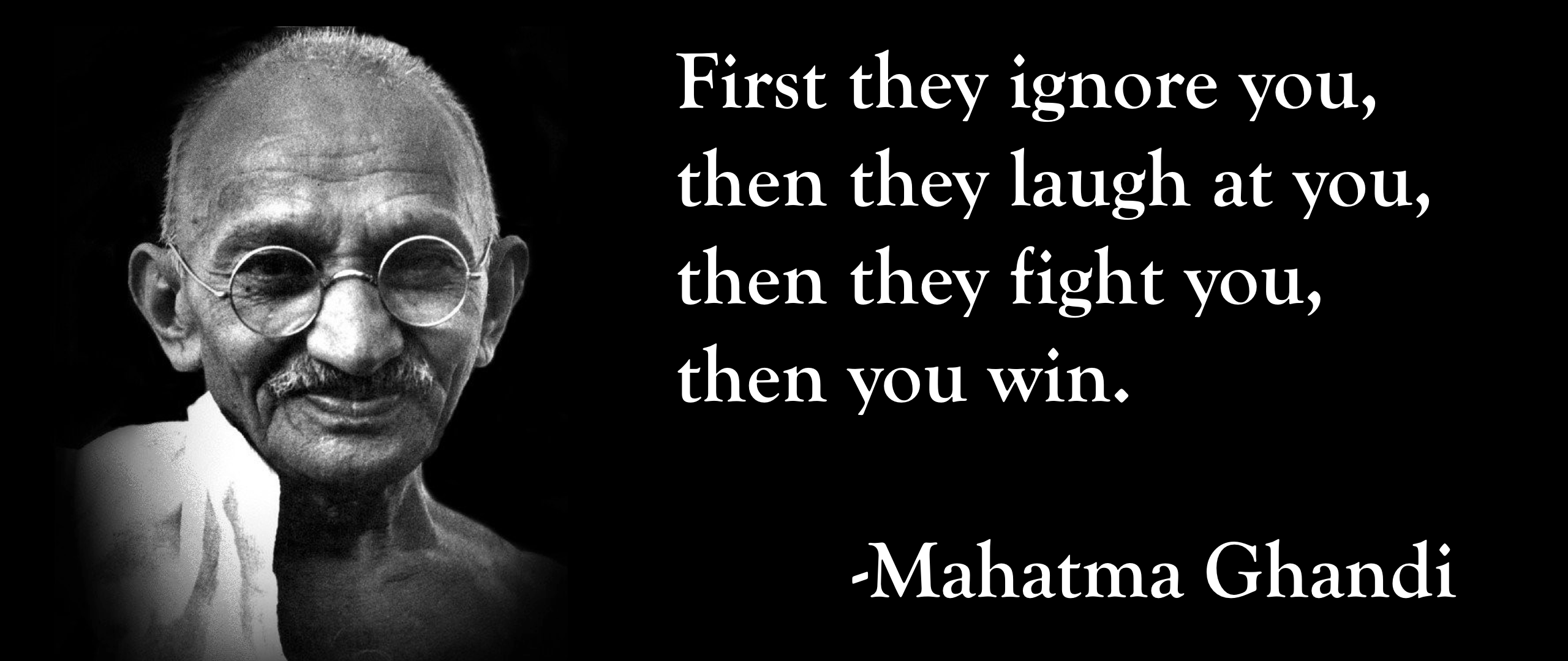 Mahatma Gandhi